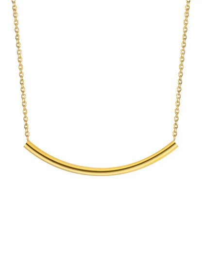 Curved Bar Necklace