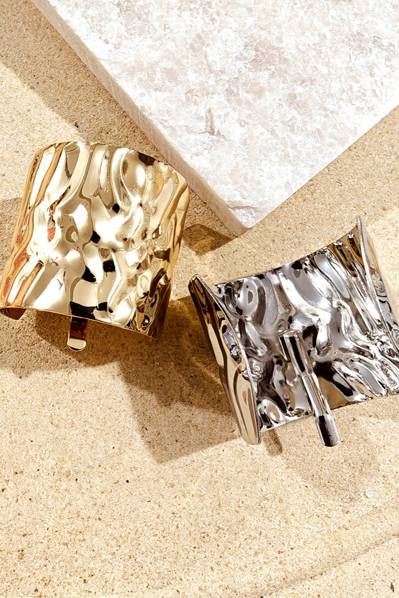 Geometric Metal U-Pin Hair Cuff