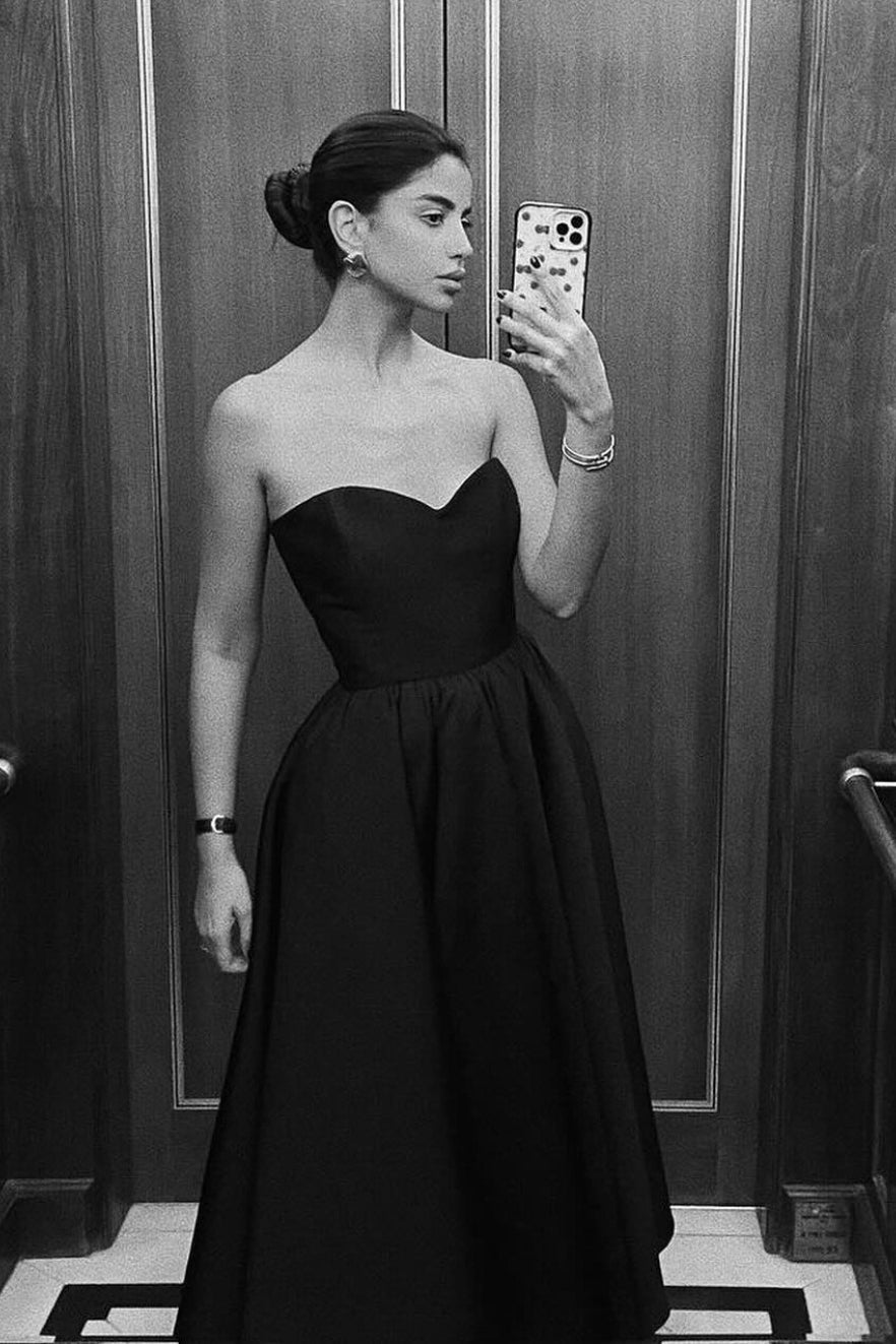 Satin Slip Bodycon Prom Dress