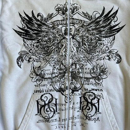 Vintage Graphic Goth Hoodie