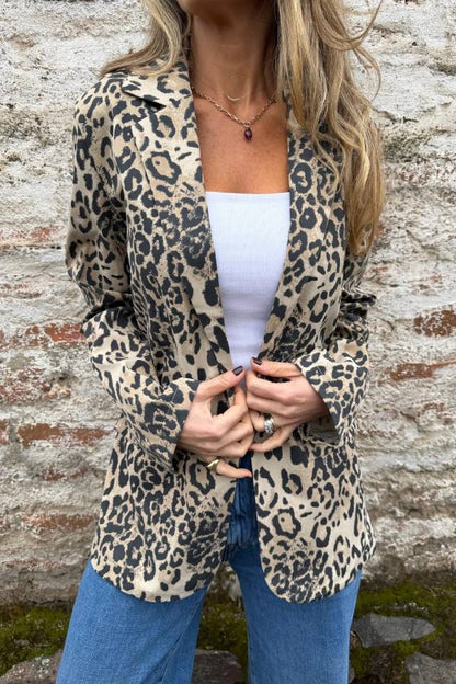 Blazer animal print