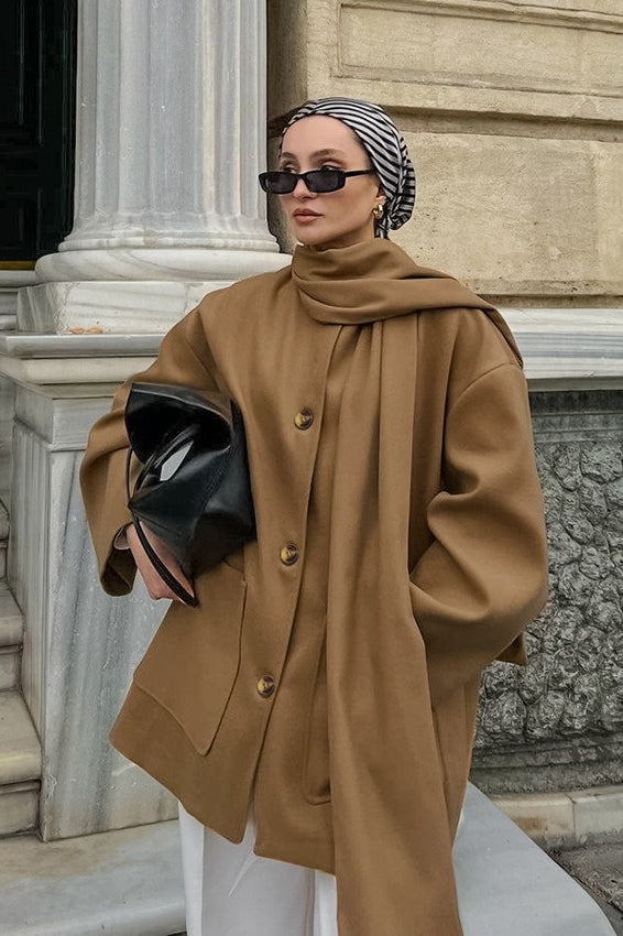 Chic Wool Blend British Style Coat