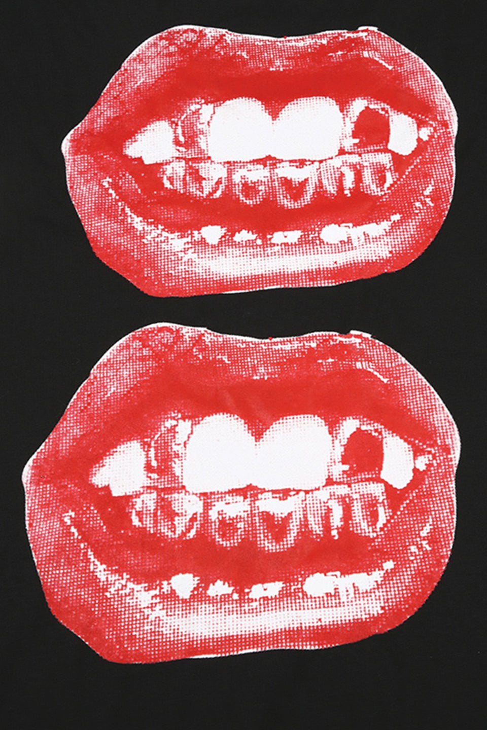 Double Lips Graphic Oversized T-Shirt