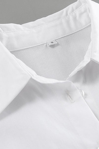 Lapel Collar Elegant Blouse