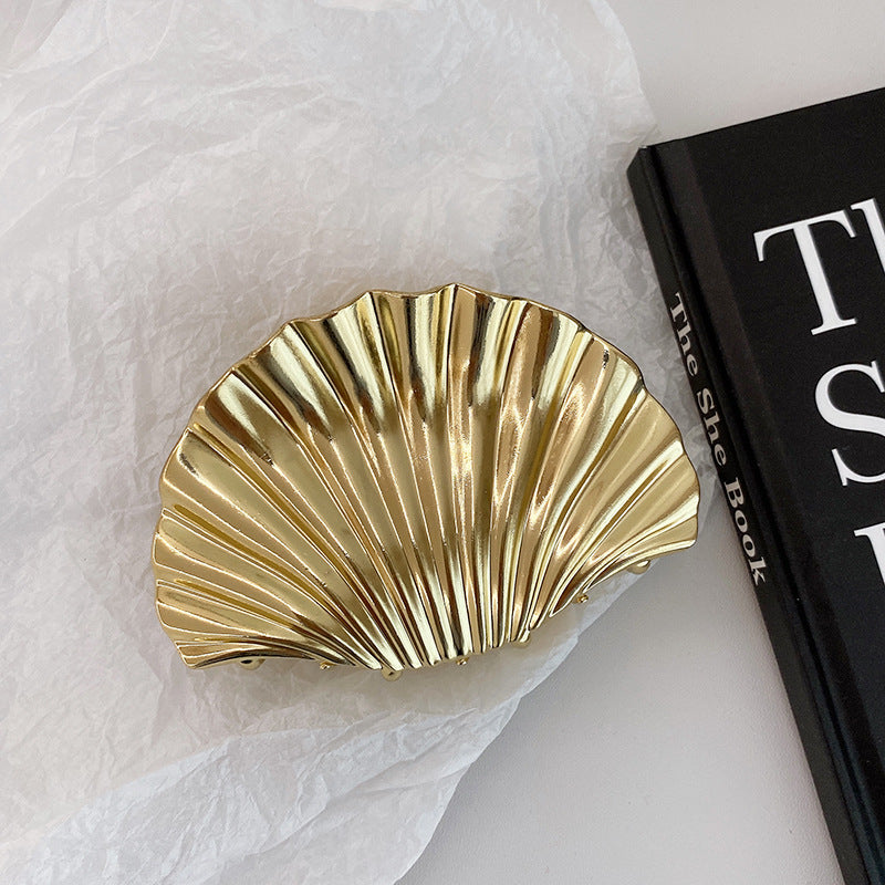 Seashell Wave Design Hair Claw