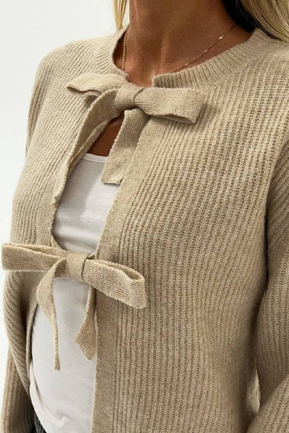 PCSILLY LS REV TIE KNIT NOOS BC