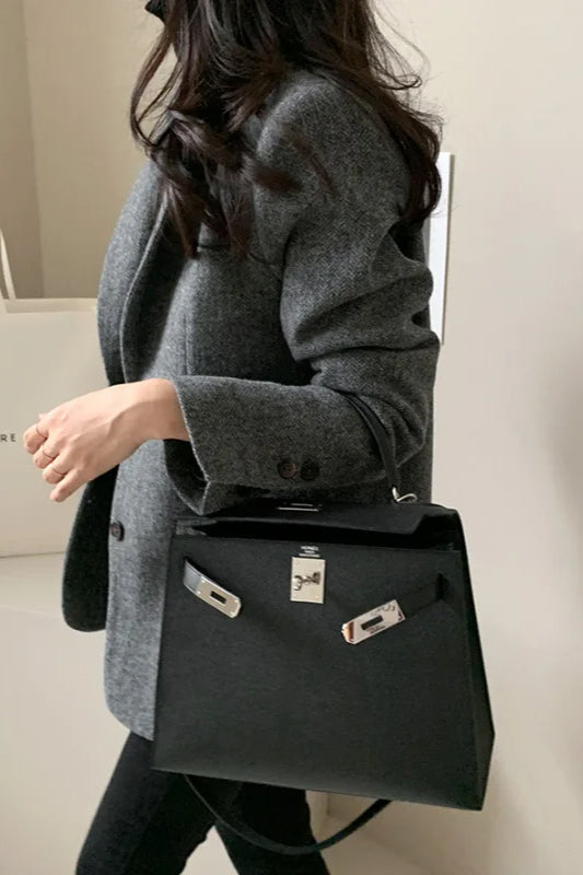 Versatile Wool Casual Blazer