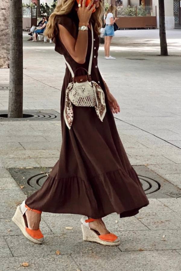 Michelle Long Dress