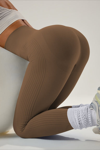 High-Waisted Quick-Dry Sculpting Workout Leggings