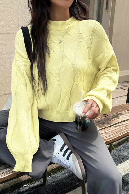 Long Sleeve Knit Base Sweater