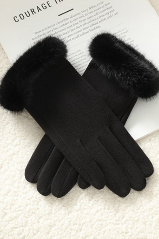 Fleece Lined Touchscreen Thermal Gloves