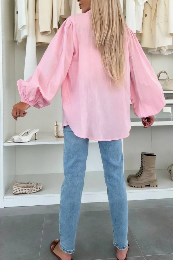 SHIRT WITH TOP PINK