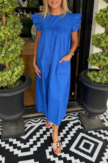Annika Dress - Royal