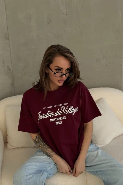 Heavyweight Streetwear Graphic T-Shirt