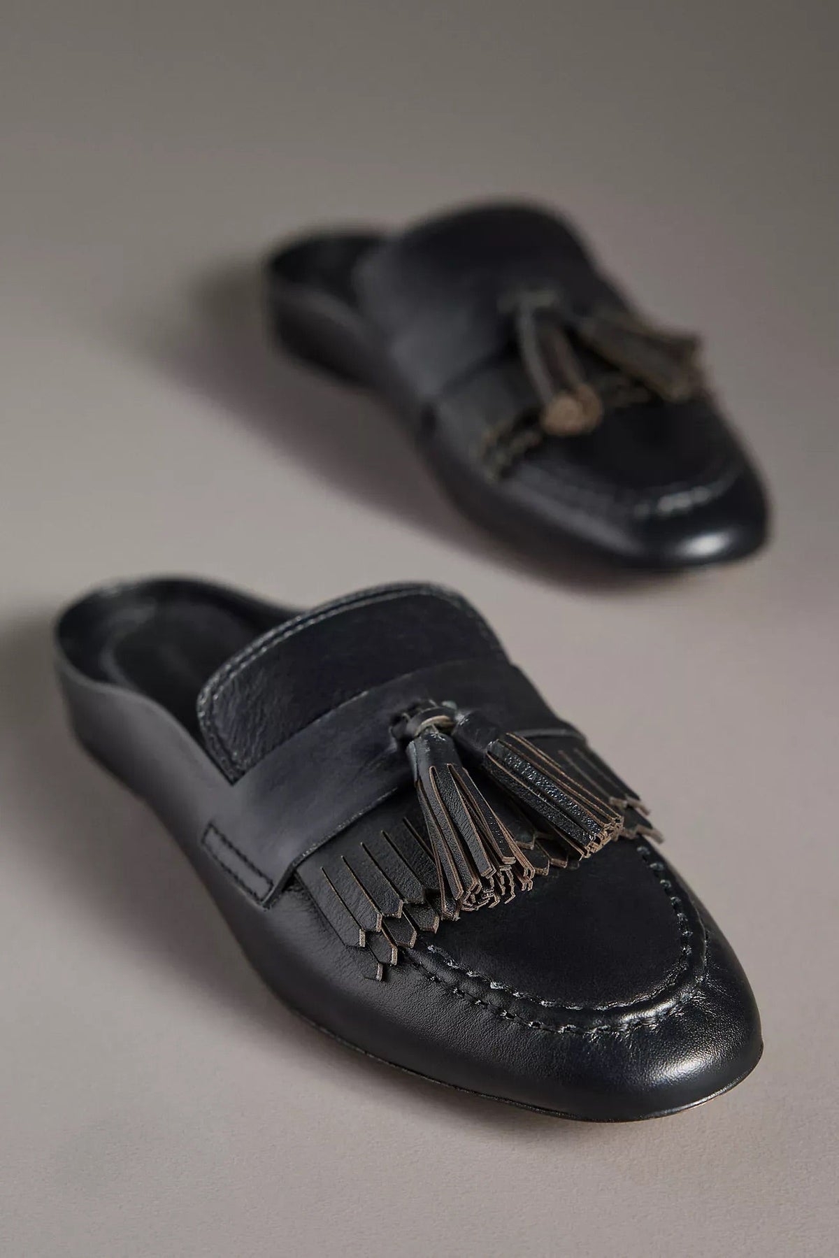 Maeve Kiltie Tassel Loafer Mules