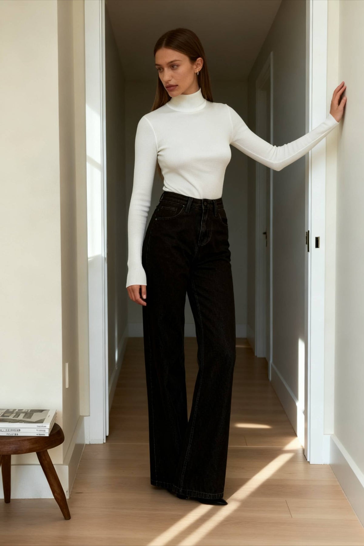Everyday Long Graceful Sleeve Knit Top