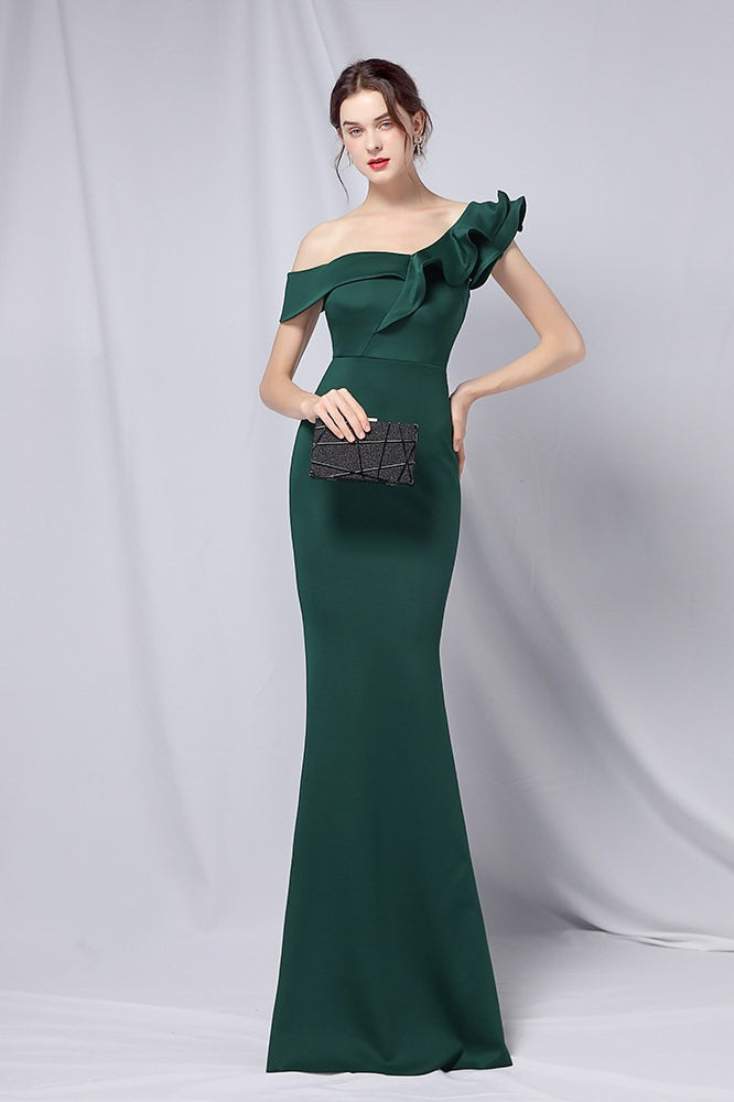 Off Shoulder Mermaid Maxi Party Dress