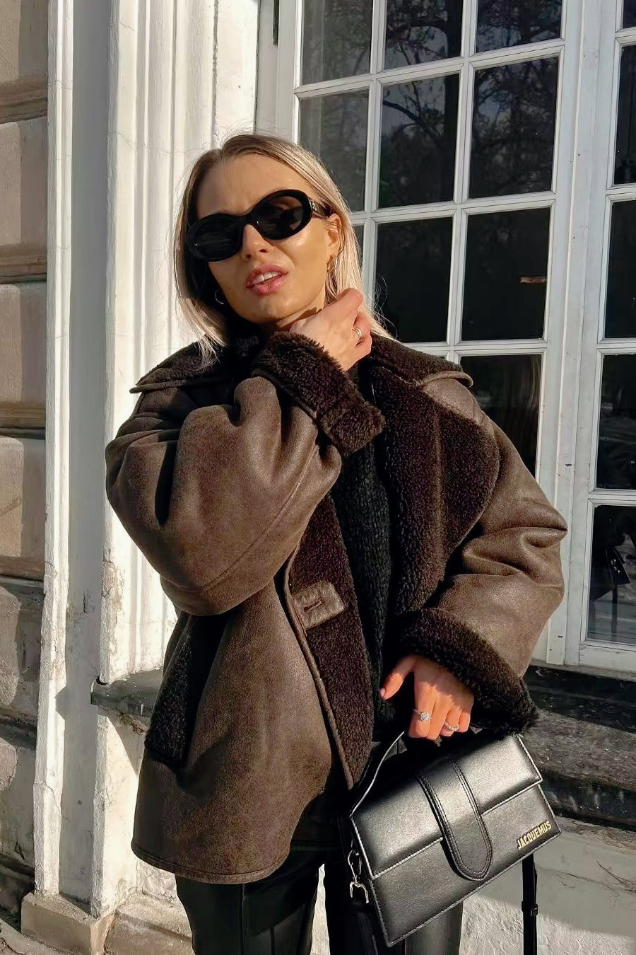Urban Style Faux Fur Jacket