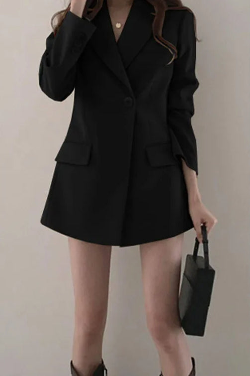 Elegant Pocket Office Blazer