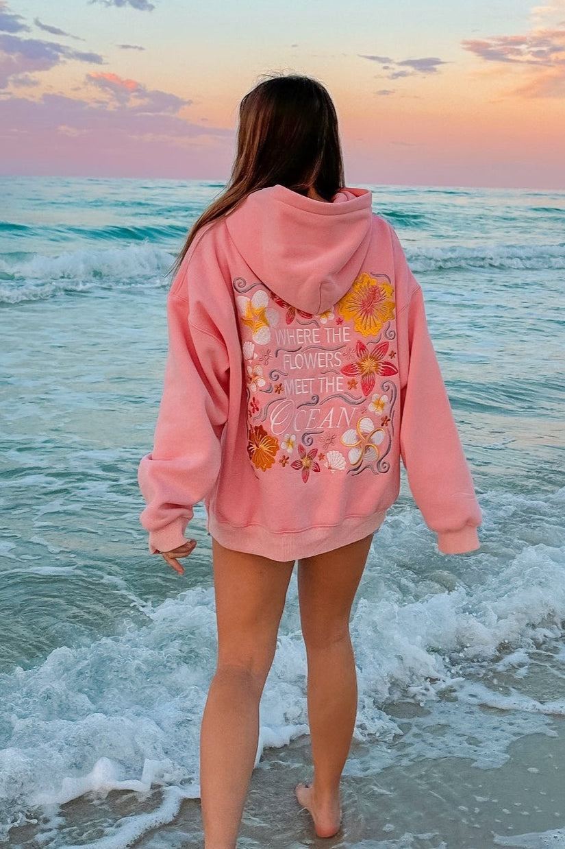 Embroidered Fleece Lined Heavyweight Hoodie