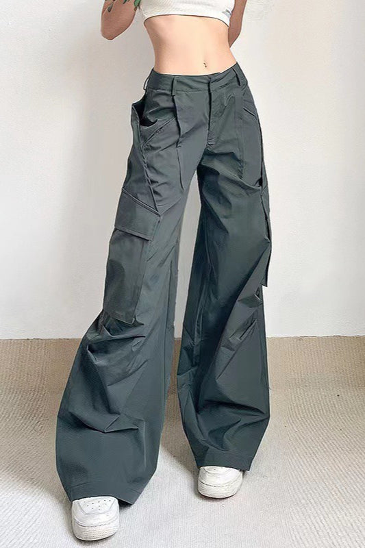 High Rise Relaxed Vintage Cargo Pants