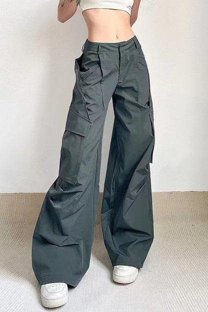 High Rise Relaxed Vintage Cargo Pants