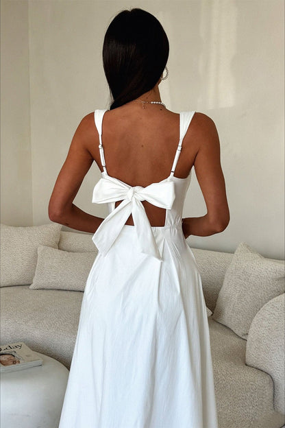 Waist Cinched Strap Vacation Dress