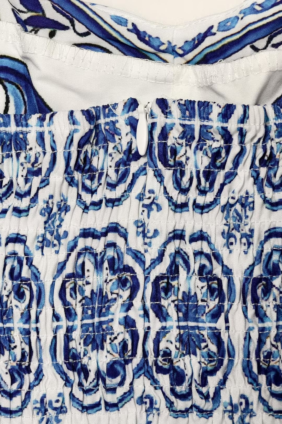Ethnic Print Flowy Maxi Boho Dress