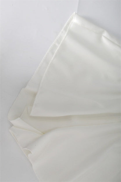 Satin Feel Frill Trim Cami Sleep Shorts Set