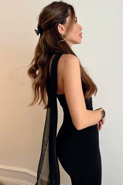 Strapless Ribbon Bodycon Birthday Dress