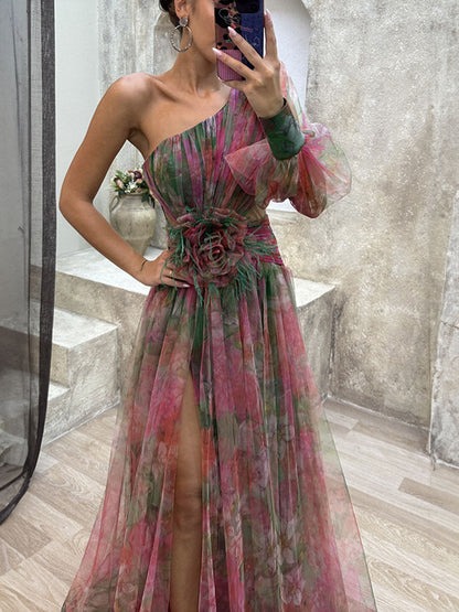 Rose Veil Dress