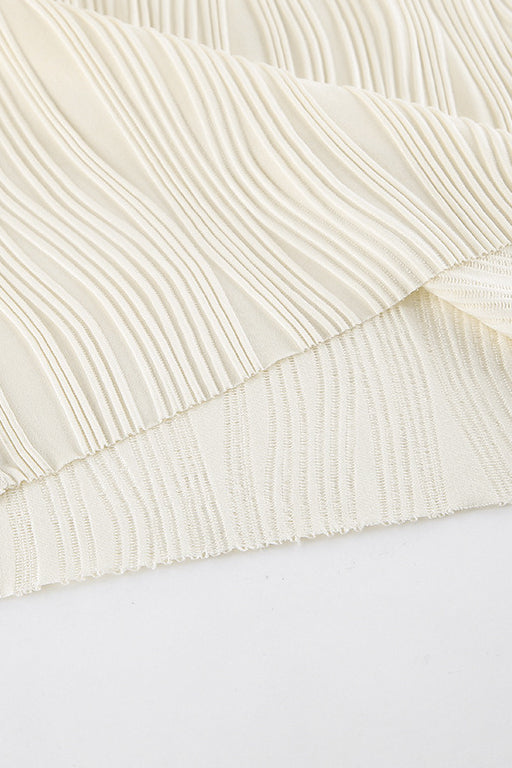 Knit One Shoulder Mermaid Bodycon Dress