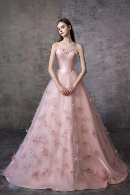 Chiffon Sweetheart Neckline Prom Dress