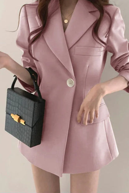 Elegant Pocket Office Blazer
