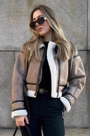 Versatile Cropped Chic Jacket