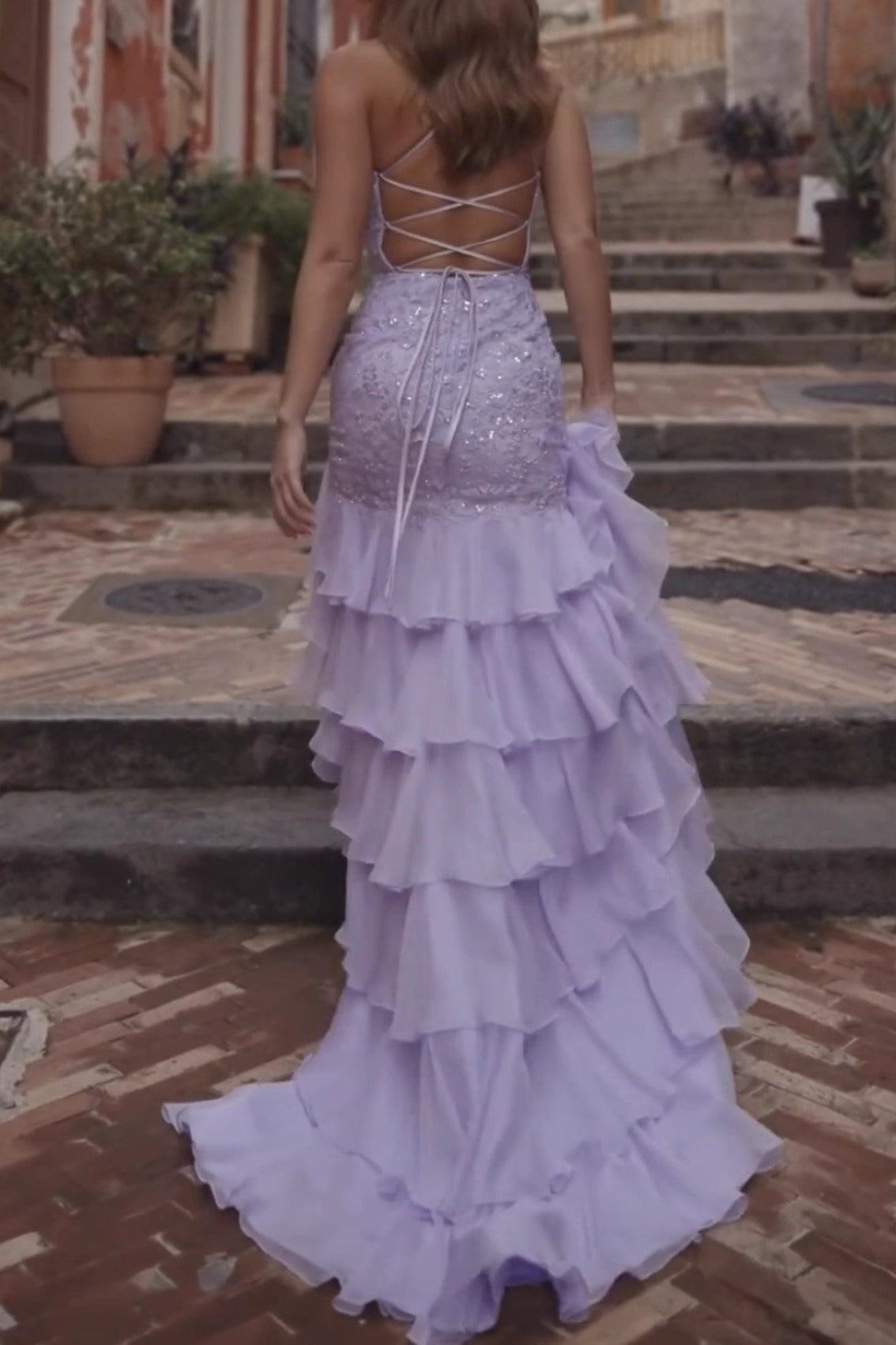 Slit Bodycon Maxi Prom Dress
