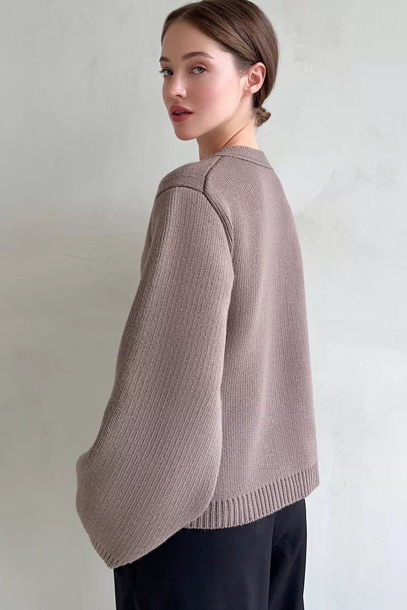 V Neck Pocket Detail Cardigan