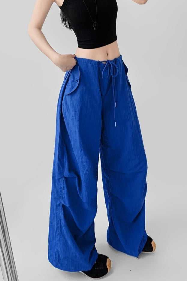 Vintage Cargo Wide Leg Relaxed Pants