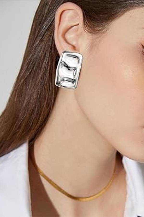 Geometric Design Decorative Earrings