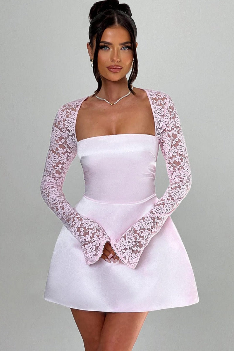 Lace Bodycon A-line Chic Cocktail Dress