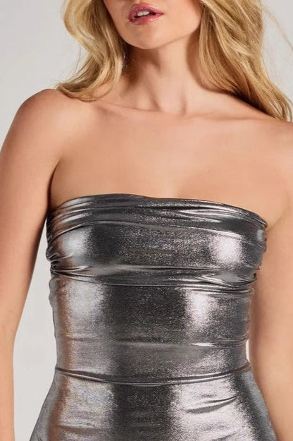 Solid Backless Bodycon Mini Dress
