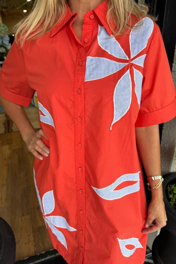 Bethanne Dress - Red