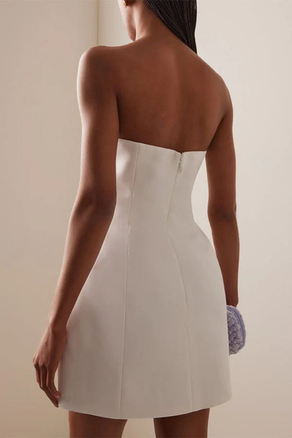 Seraphina Lily Strapless Mini Dress