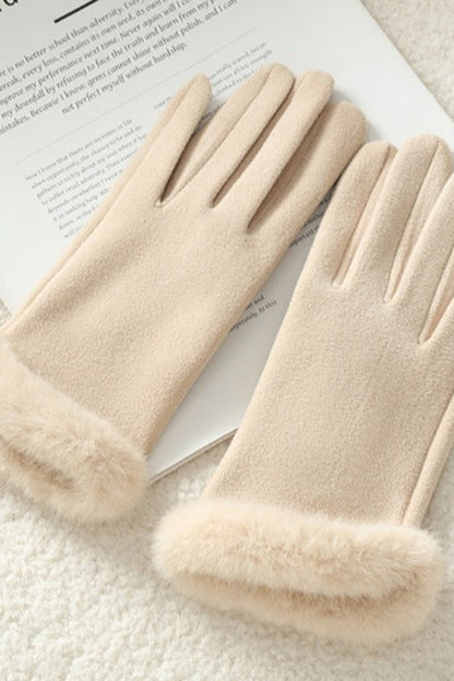 Fleece Lined Touchscreen Thermal Gloves