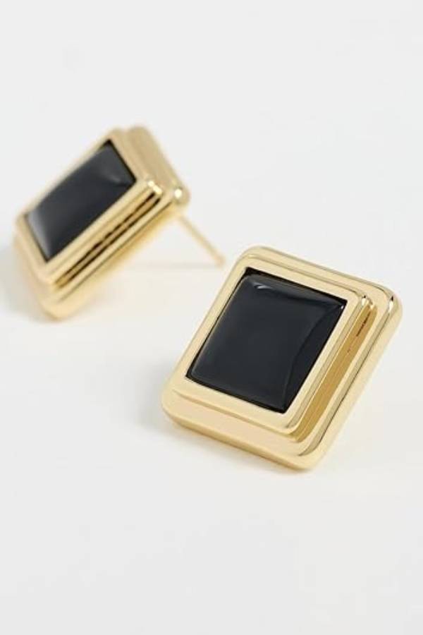 Square Stud Earrings