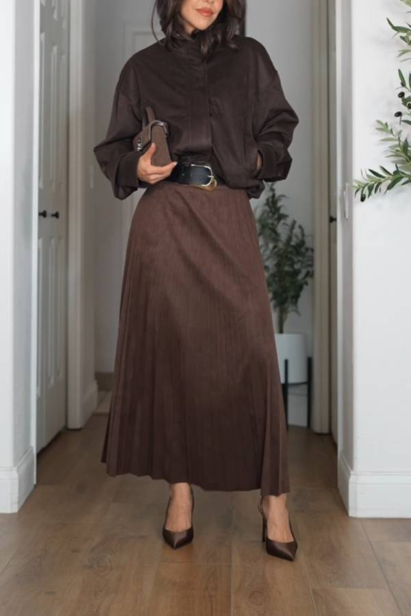 FAUX SUEDE BOMBER JACKET