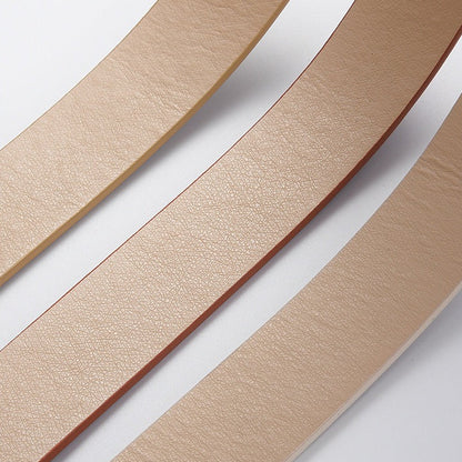 Minimal Double Ring Buckle Belt