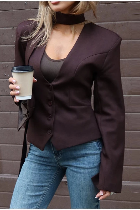 Single Breasted Casual Blazer