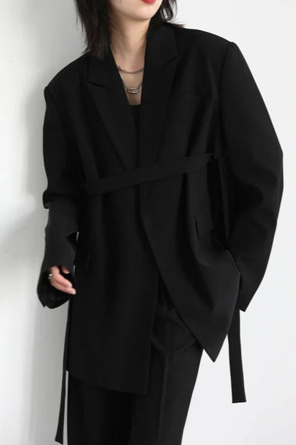 Solid Color Elegant Blazer