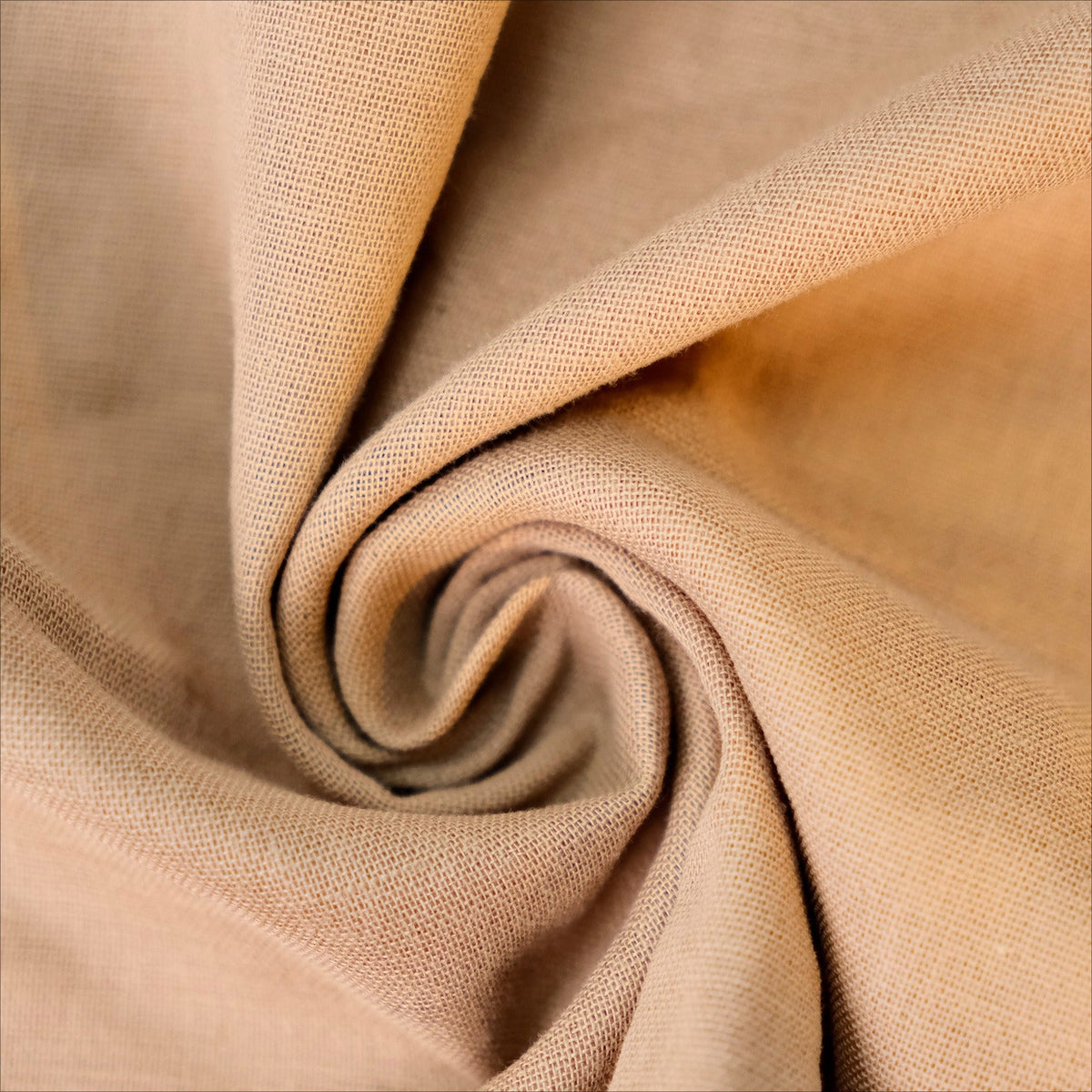 Minimal Cotton Double Layer Ruffle Trim Square Scarf